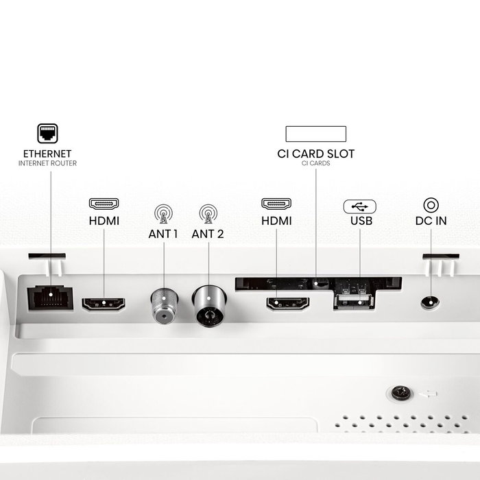 TV intelligente Hisense 32S5Q Full HD 32" HDR QLED