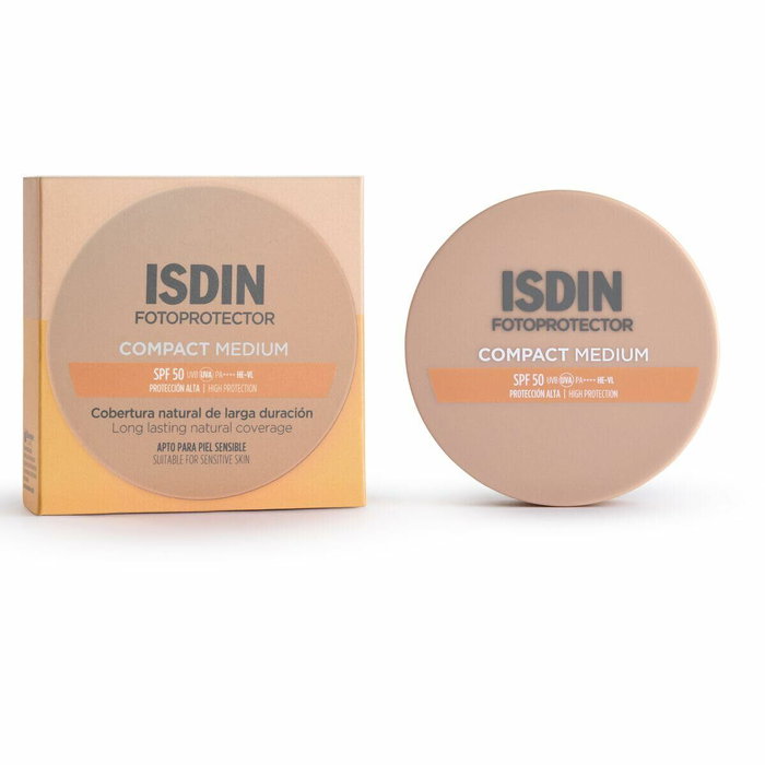 Isdin Crème Solaire Compacte SPF 50 Moyenne