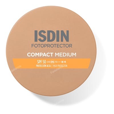 Isdin Crème Solaire Compacte SPF 50 Moyenne