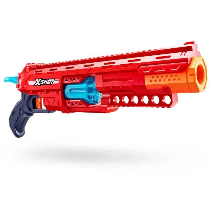 Zuru X-SHOT Caliber - Lanceur de fléchettes à barillet rotatif, 27 m de portée, 16 fléchettes incluses, à partir de 8 ans Zuru X-SHOT Caliber - Lanceur de fléchettes à barillet rotatif, 27 m de portée, 16 fléchettes incluses, à partir de 8 ans