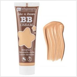 LA SAPONARIA BB Crème Fair 30ml avec Acide Hyaluronique et Grenade - Teinte Claire
