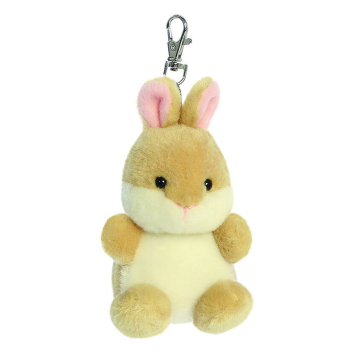 Aurora Peluche Llavero Palm Pals Lapin Doux 10 cm Jouet Marqué CE pour Enfant