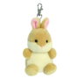 Aurora Peluche Llavero Palm Pals Lapin Doux 10 cm Jouet Marqué CE pour Enfant