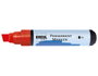 Kreul Marqueur permanent pointe pinceau XXL rouge 4-12mm