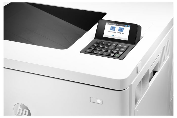 HP Imprimante LaserJet Enterprise M554dn - Imprimante Laser Couleur Sécurité Dynamique, 33 ppm Noir / 35 ppm Couleur, Recto Verso, USB, HP ImageREt 3600