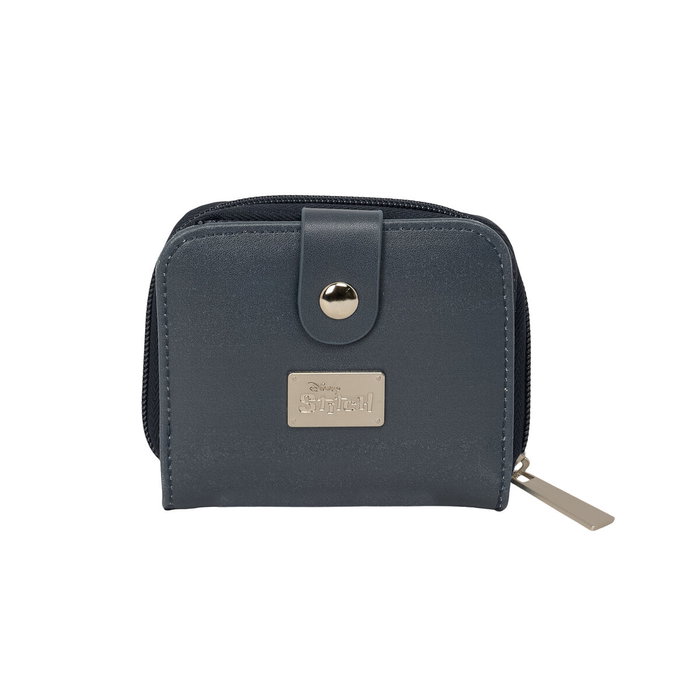 Safta Monedero Billetera Stitch Gray 11X9,5X2Cm