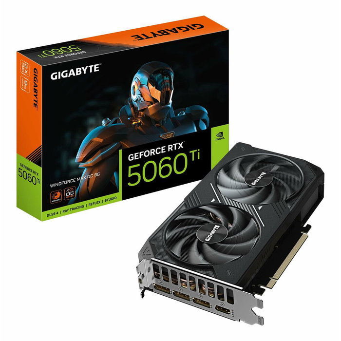 Carte Graphique Gigabyte GeForce RTX 5060 Ti WINDFORCE MAX OC 8G geforce rtx 5060 ti 8 GB GDDR7 Carte Graphique Gigabyte GeForce RTX 5060 Ti WINDFORCE MAX OC 8G geforce rtx 5060 ti 8 GB GDDR7