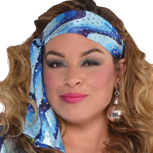 Liragram - Déguisement Adulte Femme Années 70 Disco Taille S - Costume Fête