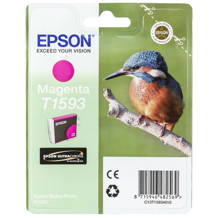 Epson Cartouche d'encre UltraChrome Hi-Gloss Magenta T1593