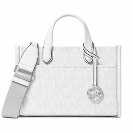 Michael Kors Sac Gigi 38S6S3GM5B-OPT-ALLUM Blanc en Toile