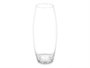 GIFTDECOR Vase en Cristal Bombé Transparente 37cm