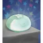 Infantino Projecto Lampe 302048, Veilleuse Projecteur avec Son et Lumières, Lampe de Chevet Bébé, Point Lumineux, Capteur Sonore, Vert Menthe