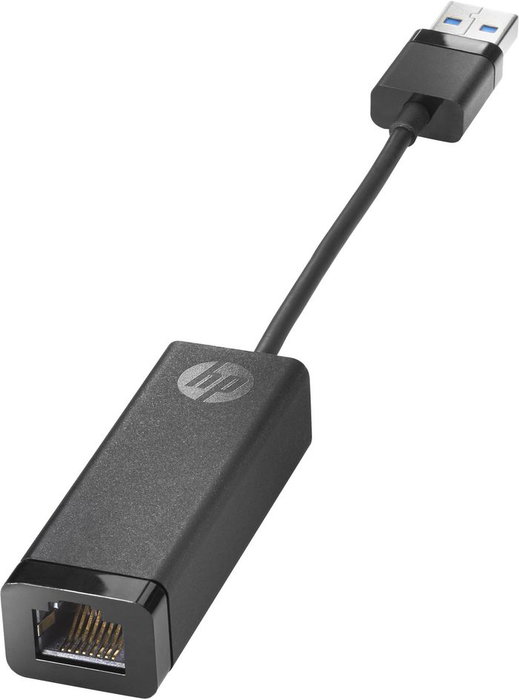 HP Adaptateur USB 3.0 vers Ethernet Gigabit LAN, Convertisseur pour Ordinateur Portable (RJ45) HP Adaptateur USB 3.0 vers Ethernet Gigabit LAN, Convertisseur pour Ordinateur Portable (RJ45)