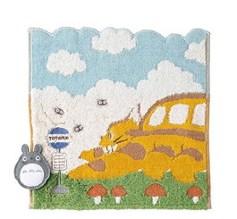 Mon voisin Totoro serviette de toilette Catbus on it's way 25 x 25 cm