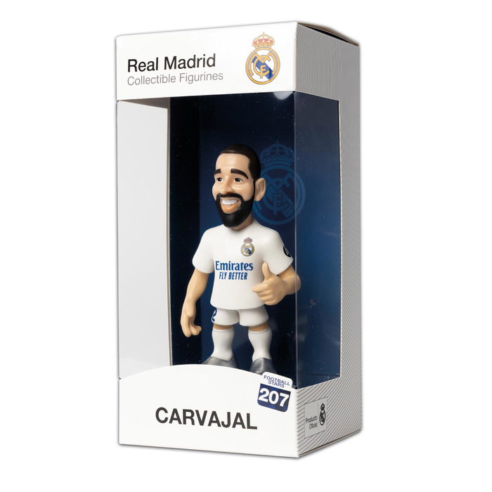 Eleven Force Figurine Minix Carvajal Real Madrid - 12 cm - Collection Officielle - À partir de 3 ans