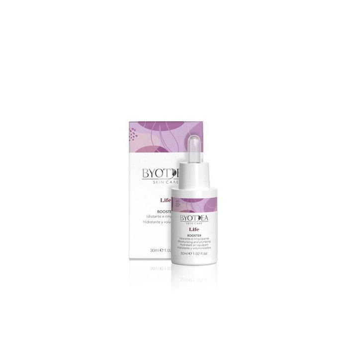 Byotea Life Booster Sérum Hydratant et Volumateur Visage avec Vitamine E, Vitamine F 30ml Byotea Life Booster Sérum Hydratant et Volumateur Visage avec Vitamine E, Vitamine F 30ml