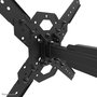 Neomounts WL40S-840BL14 Support mural TV orientable pour écrans 32 à 65 pouces (40 kg, VESA 100x100 à 400x400 mm) - Noir