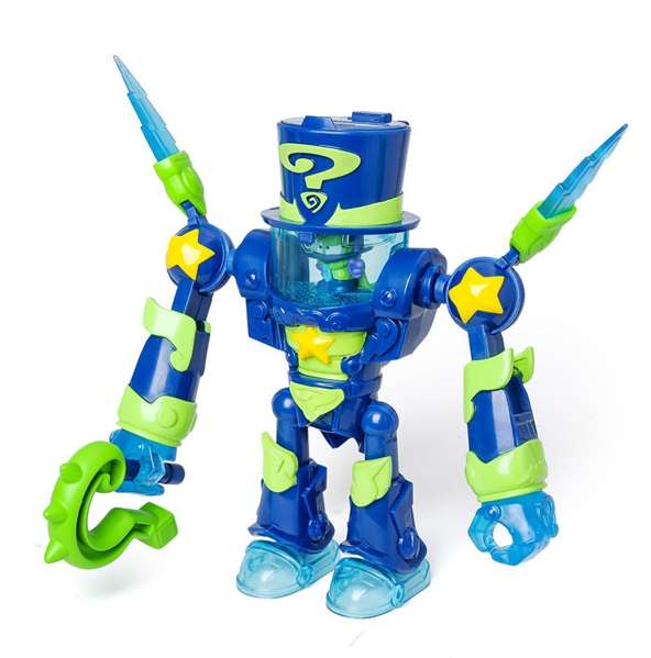 Magic Box Figurine Superthings Kazoom Power Ultra Striker Enigma avec Ultra Enigma Exclusif - 24.5x17x8.5 cm - À partir de 4 ans