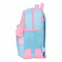 Cartable BlackFit8 Smile Bleu Rose 32 x 42 x 15 cm
