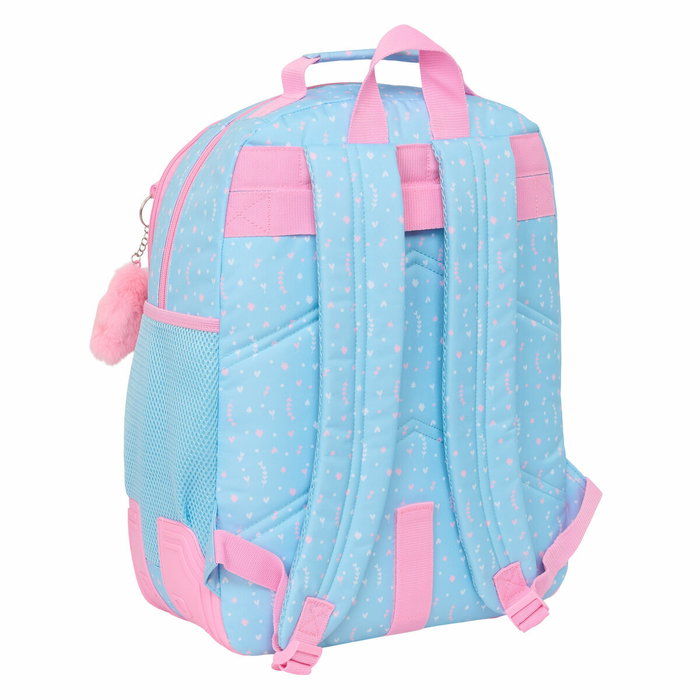 Cartable BlackFit8 Smile Bleu Rose 32 x 42 x 15 cm Cartable BlackFit8 Smile Bleu Rose 32 x 42 x 15 cm