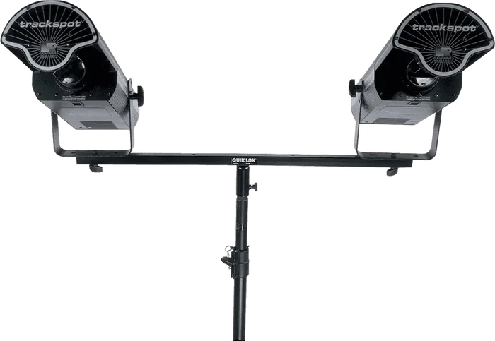 Quiklok Barre de Montage pour Projecteurs 8 Ancrages Acier 1m Charge Max 56 kg ZP-8B/56