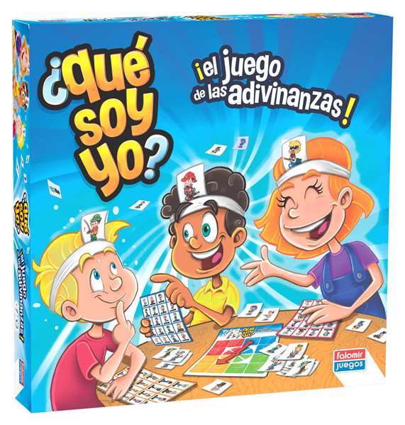 Falomir Juego ¿Qué Soy Yo? - Jeu de société de devinettes en espagnol pour enfants à partir de 7 ans
