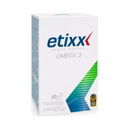 ETIXX Omega 3 60 gélules, Complément alimentaire riche en EPA, DHA, Vitamines D et E