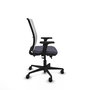 PIQUERAS Y CRESPO Chaise Haches Synchrone/Traslack Gris foncé