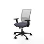 PIQUERAS Y CRESPO Chaise Haches Synchrone/Traslack Gris foncé