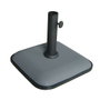 Marbueno Base pour Parasol Carrée en Béton 35x35x5,2 cm 11 kg Gris Jardin Piscine Terrasse 10454