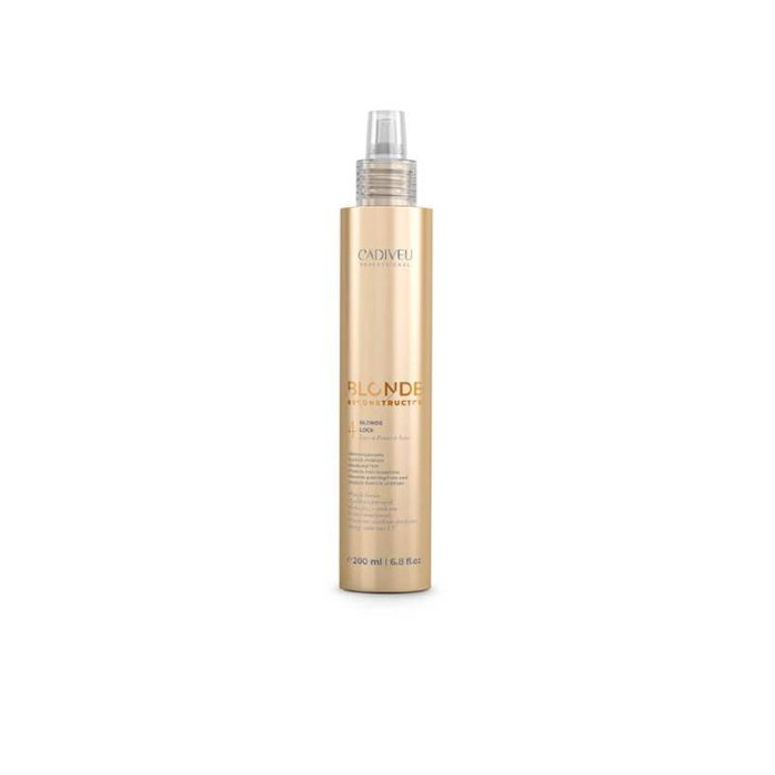 Brasil Cacau Blonde Reconstructor 4 Blonde Lock Traitement Leave-In 200 mL, avec Protéines et Filtre Solaire, Prévient le Jaunissement et Protège les Cheveux Blonds Brasil Cacau Blonde Reconstructor 4 Blonde Lock Traitement Leave-In 200 mL, avec Protéines et Filtre Solaire, Prévient le Jaunissement et Protège les Cheveux Blonds