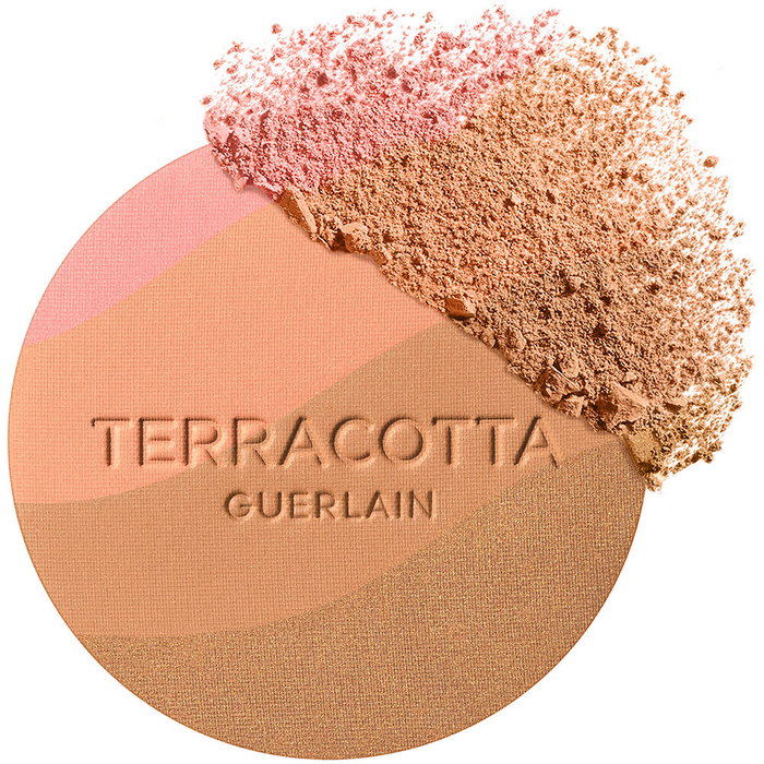 Guerlain Terracotta Flower Blossom - Poudre bronzante légère édition limitée estivale avec motif floral - Teint frais et naturellement ensoleillé - 10 g