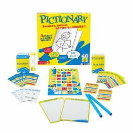 Mattel Games Pictionary - Jeu de société familial avec cartes et ardoise