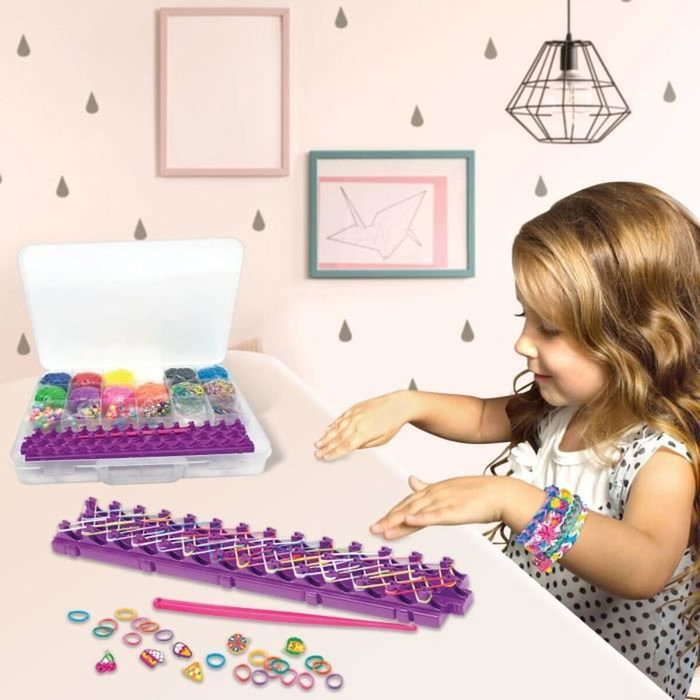 Lexibook Crazart Studio Élastique à Tisser Tout-en-un