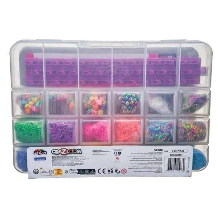 Lexibook Crazart Studio Élastique à Tisser Tout-en-un