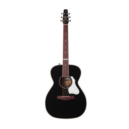 Seagull Artist Limited Tuxedo Black EQ Guitare électro-acoustique, finition noire brillante, préampli LR Baggs, étui Deluxe