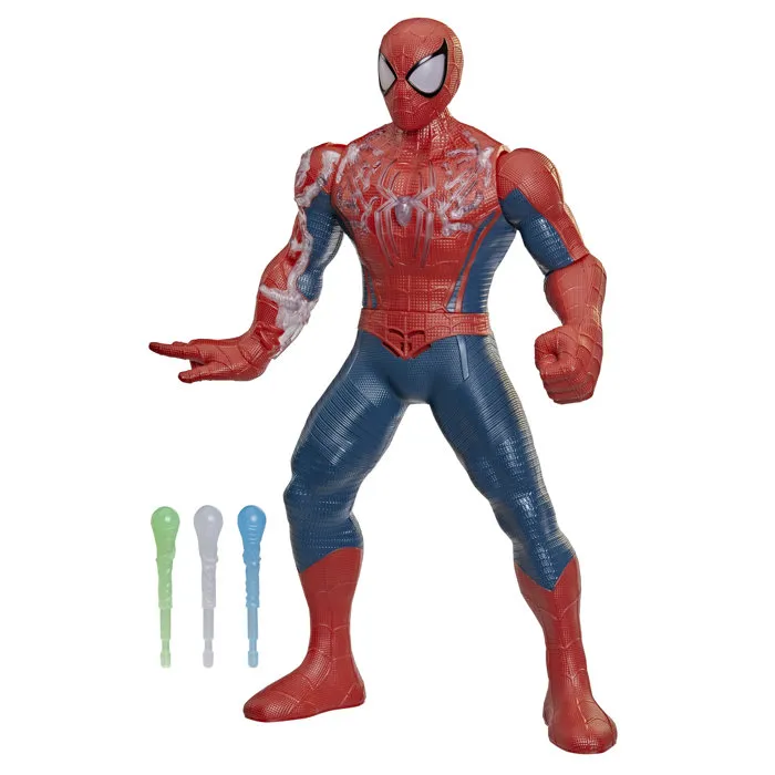 Hasbro Spider-Man Charge d'énergie, figurine électronique de 36,8 cm