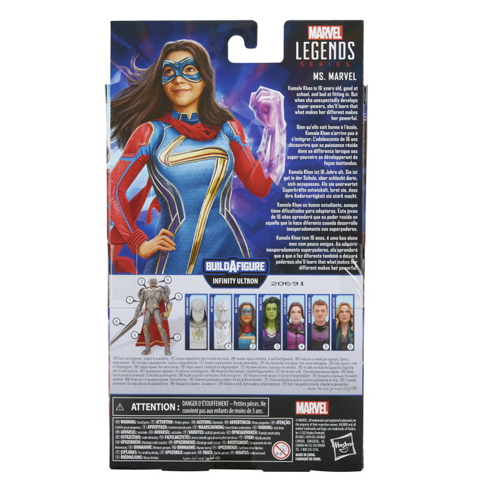 Hasbro Figurine Ms. Marvel Marvel Legends Series Disney Plus 15 cm Kamala Khan