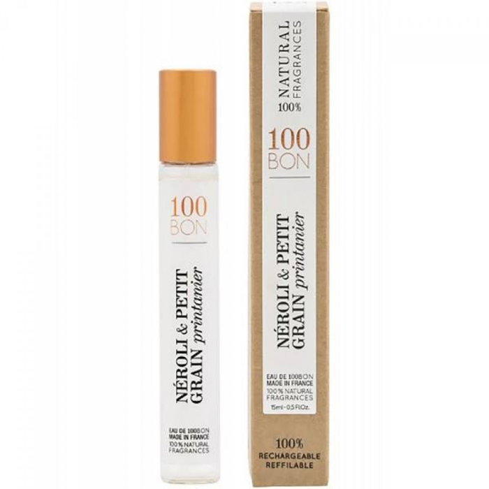 100 Bon - Eau de Parfum unisexe Neroli & Petit Grain Printanier, miniature 15 ml 100 Bon - Eau de Parfum unisexe Neroli & Petit Grain Printanier, miniature 15 ml