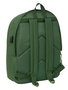 Safta Mochila Double Sac à Dos pour PC Portable 15,6 Pouces avec Port USB Charge, Licencié Real Madrid, Modèle Fille, Couleur Kaki, Dimensions 31x44x18 cm