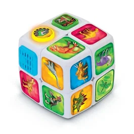 Vtech Cube Aventures Dinos - Jeu éducatif interactif parlant sur les dinosaures - En français - Pour enfants de 4 à 8 ans