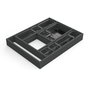 Emuca Organisateur de tiroirs Alumount 450x500, Aluminium, Gris anthracite