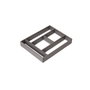 Emuca Organisateur de tiroirs Alumount 450x500, Aluminium, Gris anthracite