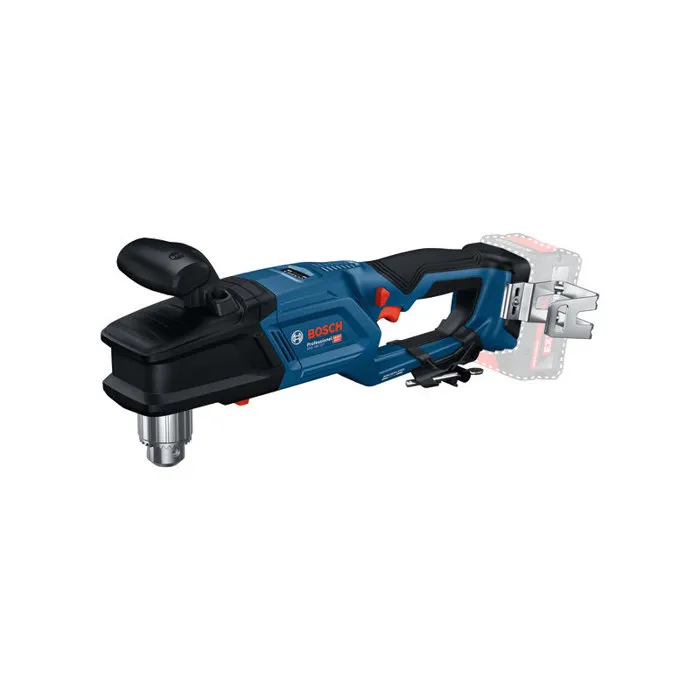Bosch Professional GRD 18V-127 Perceuse d'angle sans fil 18V (Sans batterie) pour métal et bois jusqu'à 127 mm - Compatible AMPShare