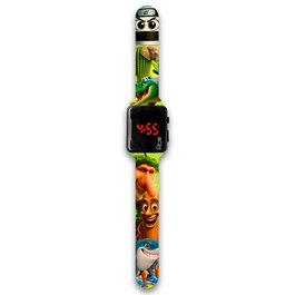 SKIFIDOL Reloj digital LED Italian Brainrot - Horloge digitale LED, Dimensions (L x H x P) : 180 x 40 x 75 mm, Poids : 32 g