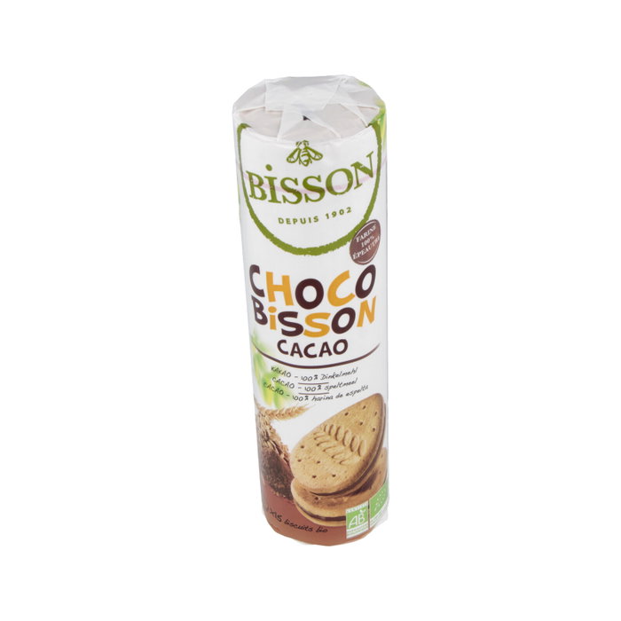 BISSON Biscuits au chocolat au blé épautre et cacao