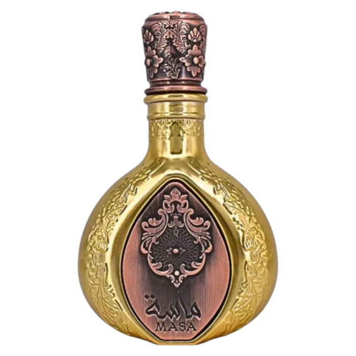 Lattafa Masa Eau de Parfum Unisexe 100 ml - Parfum oriental ou boisé pour homme et femme Lattafa Masa Eau de Parfum Unisexe 100 ml - Parfum oriental ou boisé pour homme et femme