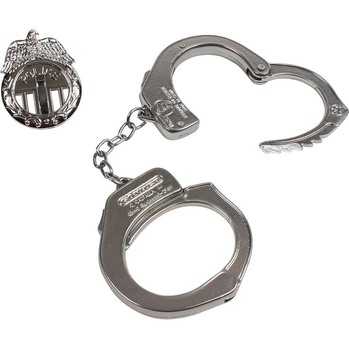 Gonher - Menottes de Police Jouet pour Enfants avec Étoile (324/0) - Accessoire Déguisement +3 ans
