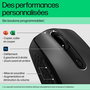 HP 695 Souris Sans Fil Rechargeable Bluetooth avec Charge Qi, 6 Boutons Programmable, 4000 PPP, Périphérique Léger et Écologique en Français