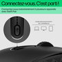 HP 695 Souris Sans Fil Rechargeable Bluetooth avec Charge Qi, 6 Boutons Programmable, 4000 PPP, Périphérique Léger et Écologique en Français